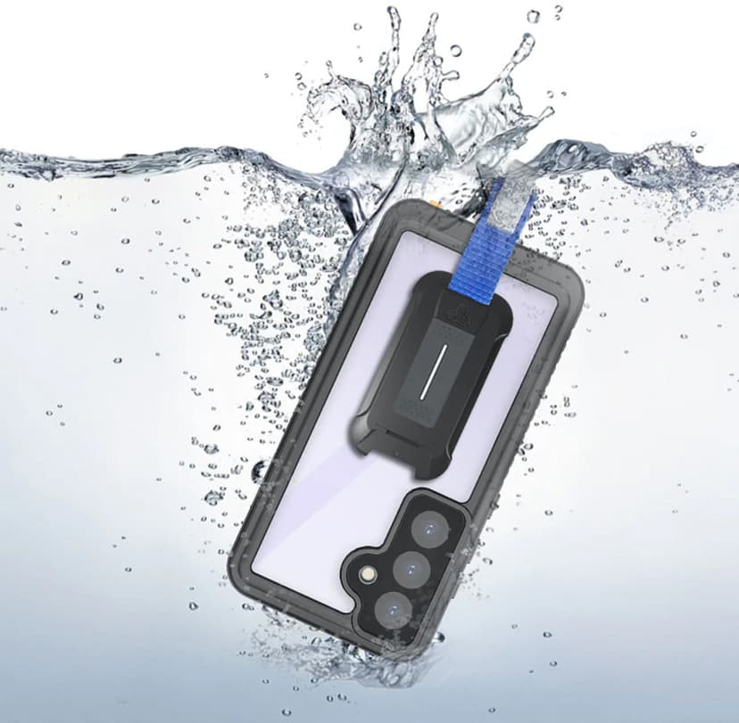 ARMOR-X Waterproof Case Samsung Galaxy S24 Musta