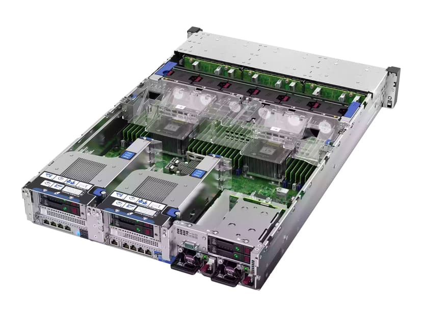 HPE ProLiant DL380 Gen10 2x240GB + Extra PSU + Extra RAM Xeon 4210R 10-ytiminen 64GB