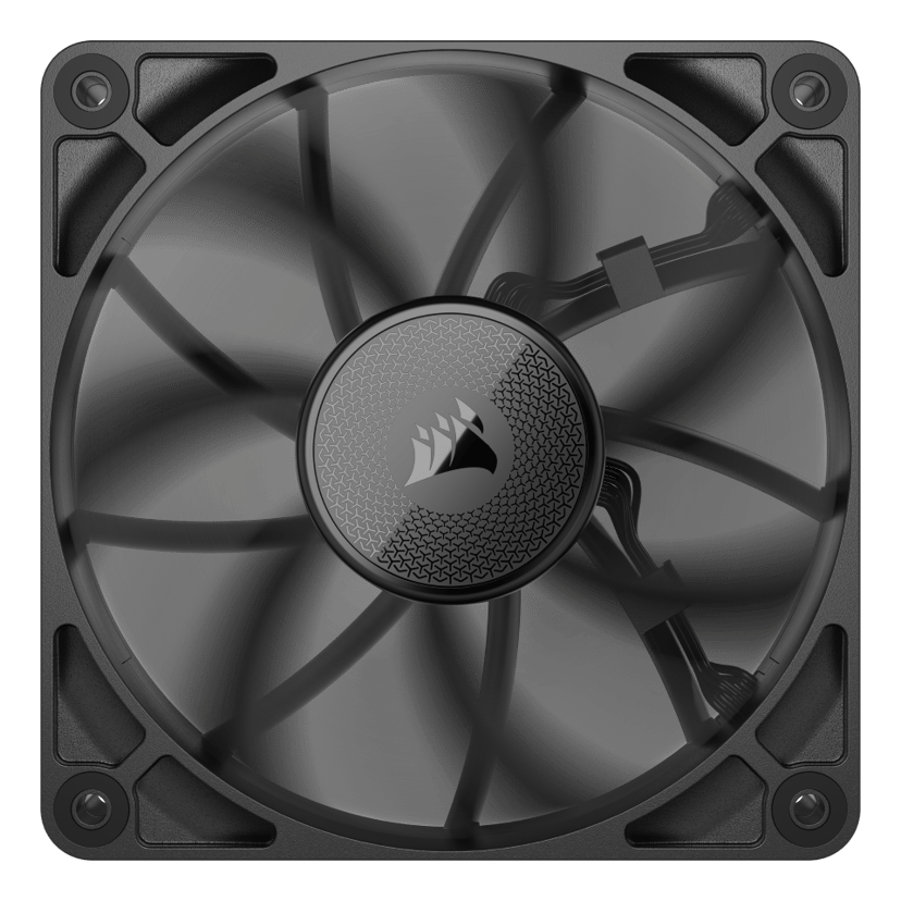 Corsair iCUE LINK RX120 Expansion Fan Tuuletin Musta