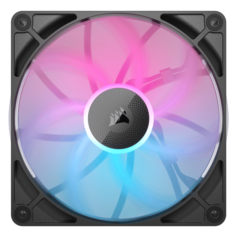 Corsair iCUE LINK RX140 RGB PWM Expansion Fan 2P Tuuletin Musta