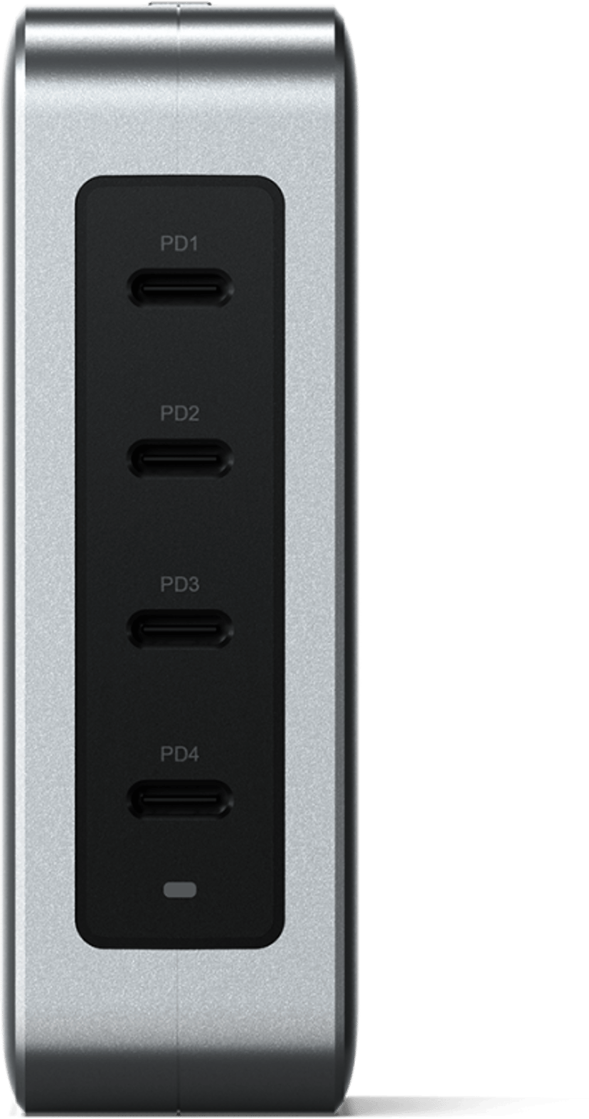 Satechi 145 W USB-C GaN Travel Charger With 4 ports Avaruuden harmaa