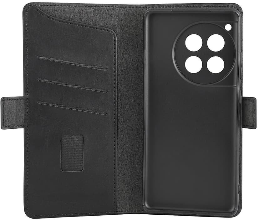 Gear Wallet Case OnePlus 12R Musta