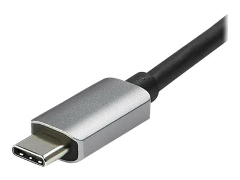 Startech USB-C to Dual Link DVI-I Adapter 24 pin USB-C Uros DVI-D Naaras Harmaa