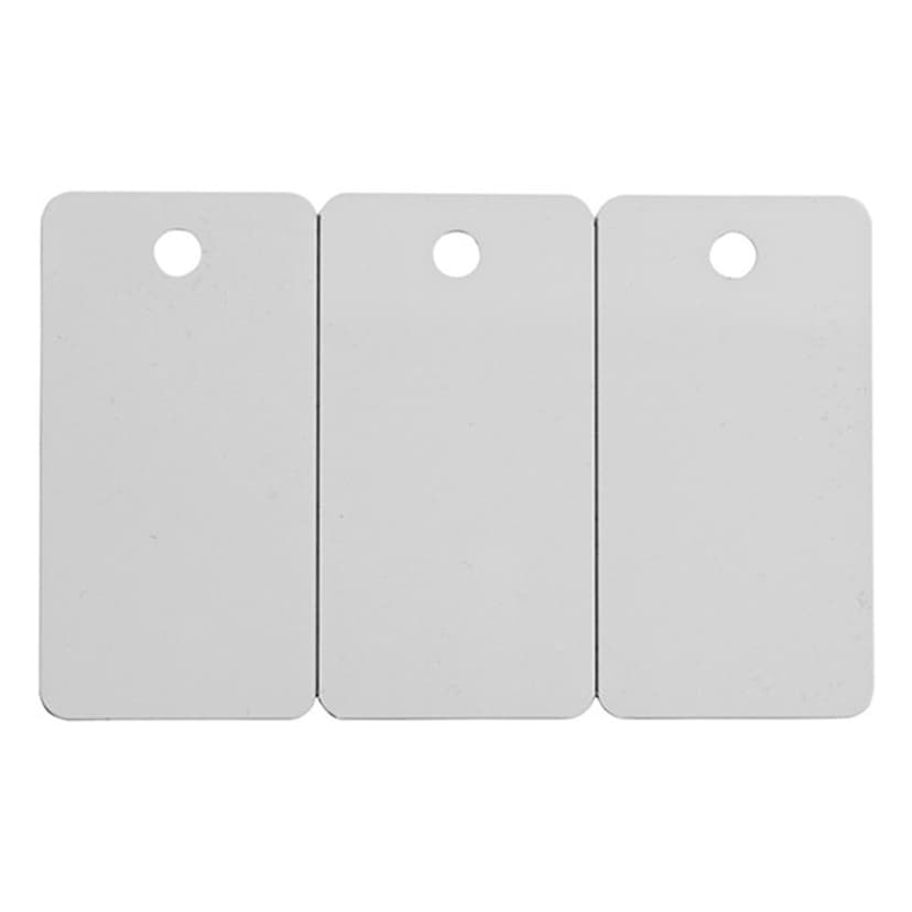 Zebra Plastic Card PVC 30mil White 500pcs