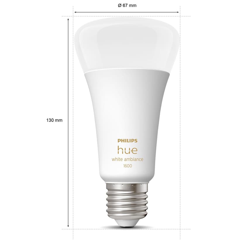 Philips Philips Hue White ambiance A67 - E27-älylamppu - 1 600 lm
