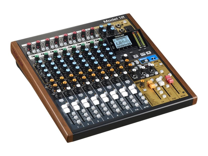 Tascam 10-Ch Analogue Mixer With 16-Track Digital Recorder - (Löytötuote luokka 2)