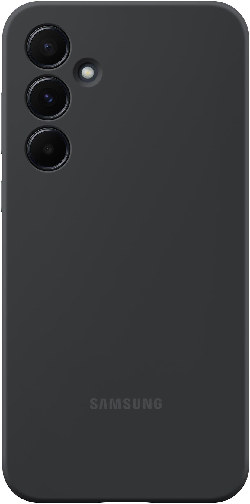 Samsung Silicone Case Galaxy A55 5G Musta