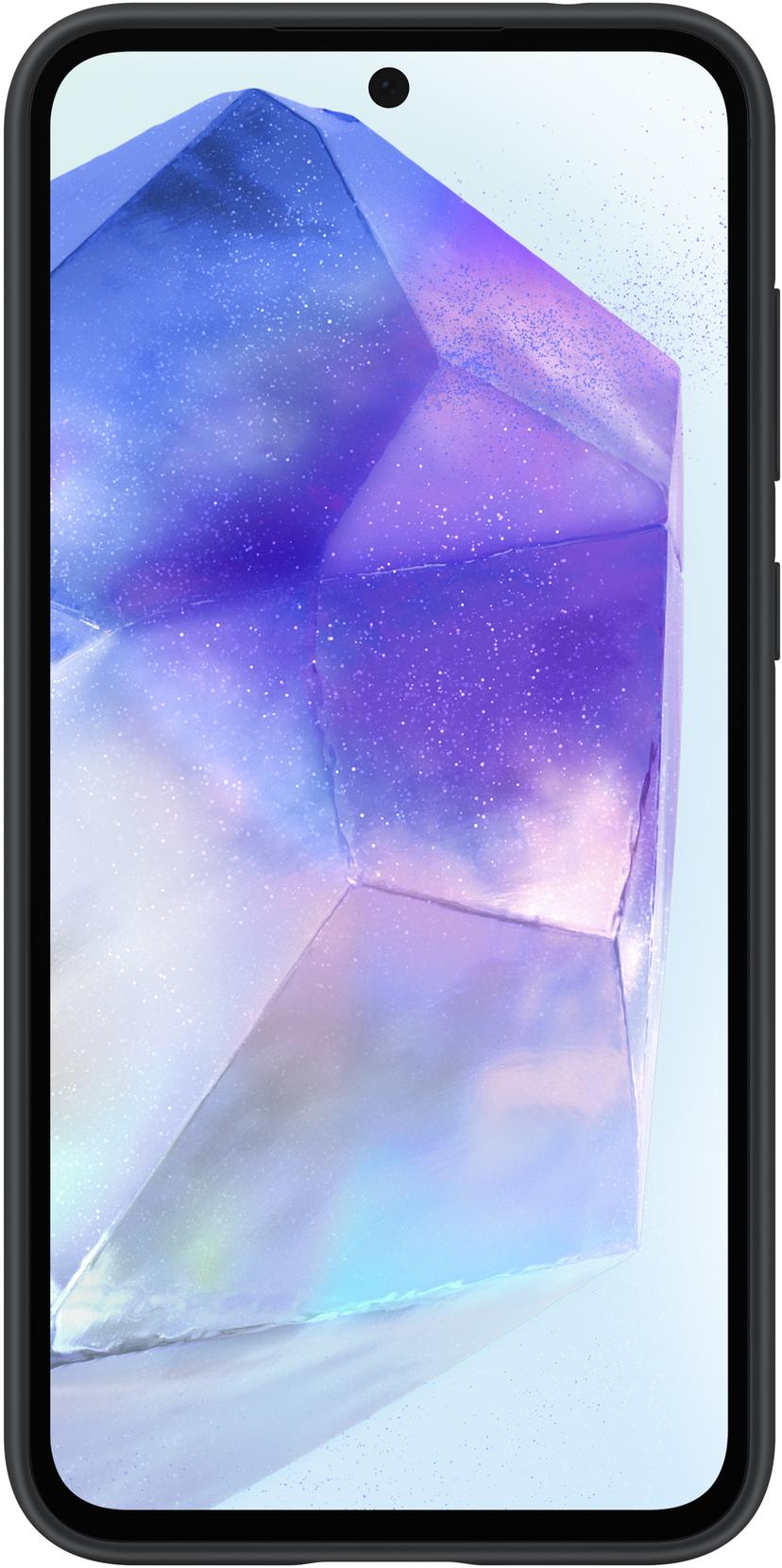 Samsung Silicone Case Galaxy A55 5G Musta