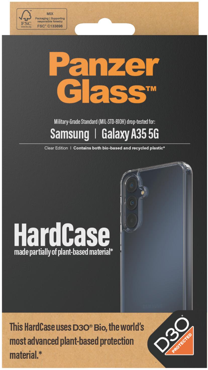 Panzerglass Hardcase With D3O Samsung - Galaxy A35 5G Läpinäkyvä