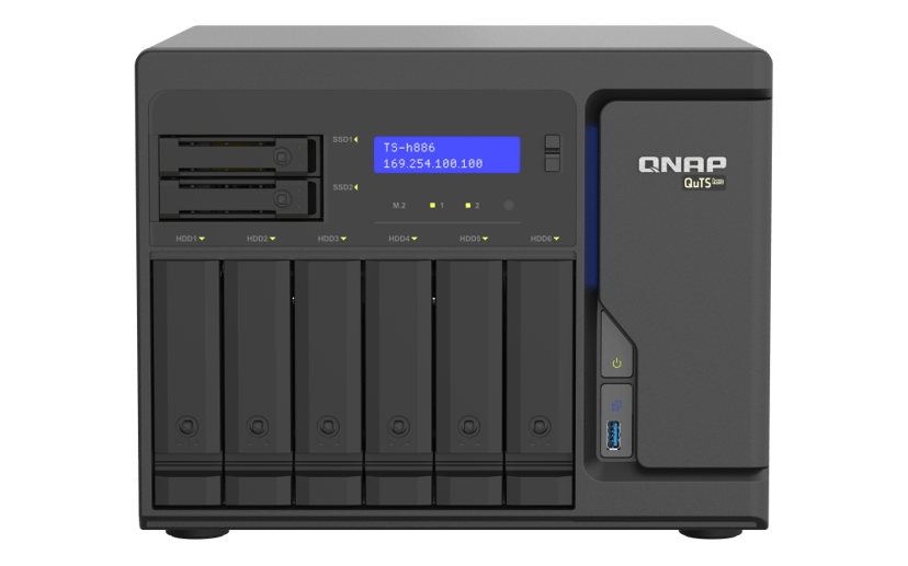 QNAP TS-H886-D1602-8G 8-Bay Desktop NAS