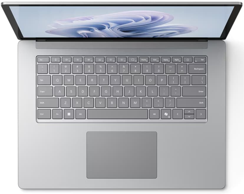 Microsoft Surface Laptop 6 yrityksille (Platina) Core Ultra 5 8GB 256GB 15"
