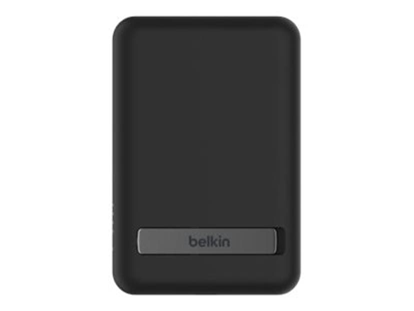 Belkin BoostCharge Magnetic Wireless Power Bank + Stand 5000milliampere hour Musta