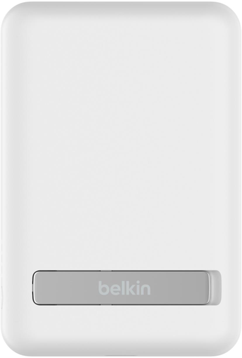 Belkin BoostCharge Magnetic Wireless Power Bank + Stand 5000milliampere hour Valkoinen