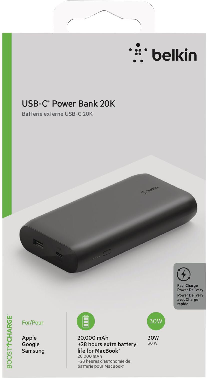 Belkin BoostCharge USB-C PD Power Bank 20000mAh