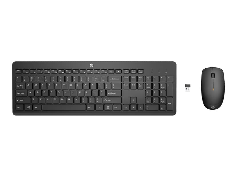 HP 235 Wireless Mouse & Keyboard Combo Näppäimistö- ja hiiri -pakkaus