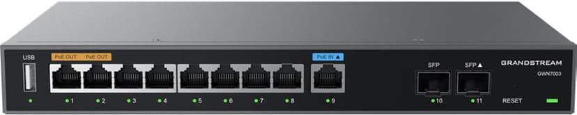 Grandstream GWN7003 Multi-WAN 2.5 Gigabit VPN PoE SFP Router