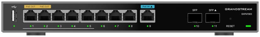 Grandstream GWN7003 Multi-WAN 2.5 Gigabit VPN PoE SFP Router