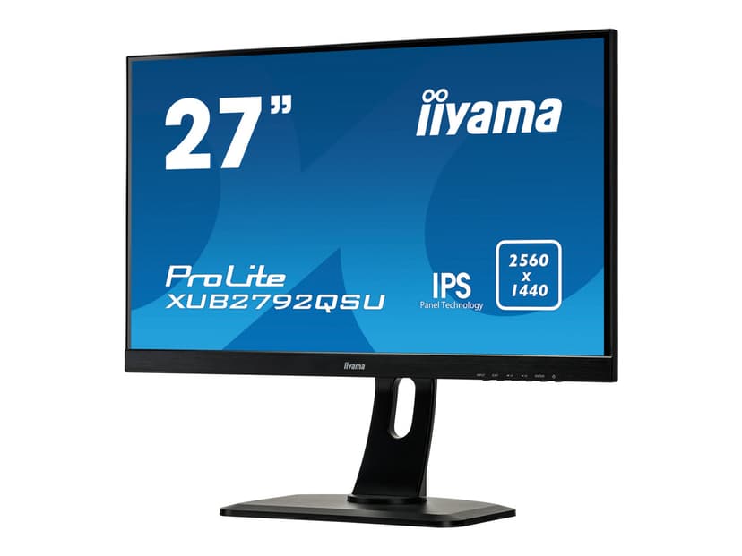 iiyama PROLITE XUB2792QSU-B1 27" - (Löytötuote luokka 2) 27" 2560 x 1440pixels 16:9 IPS