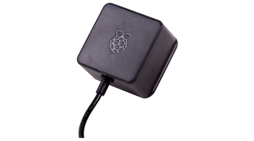 Raspberry Pi Powersupply USB-C 15W Black 15.3W