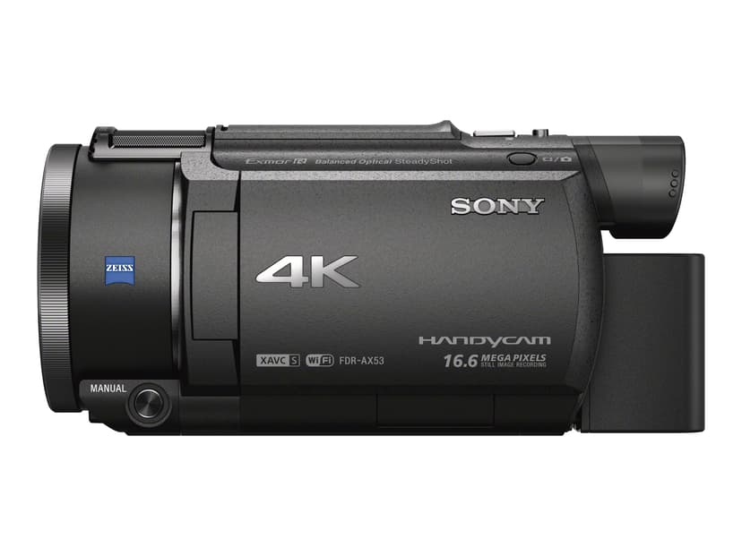 Sony Handycam FDR-AX53 Musta
