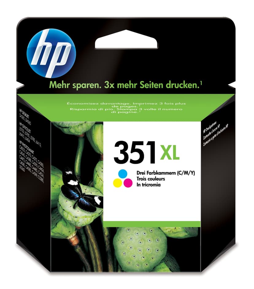 HP Muste Väri No.351XL OfficeJet J5780 13ml