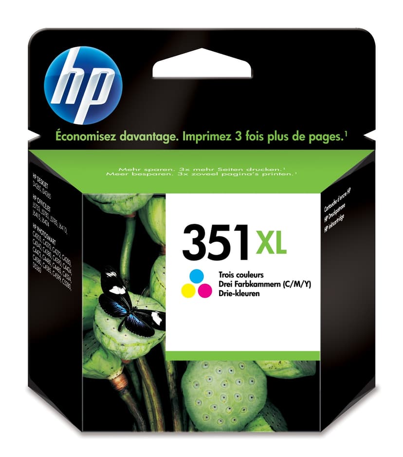 HP Muste Väri No.351XL OfficeJet J5780 13ml