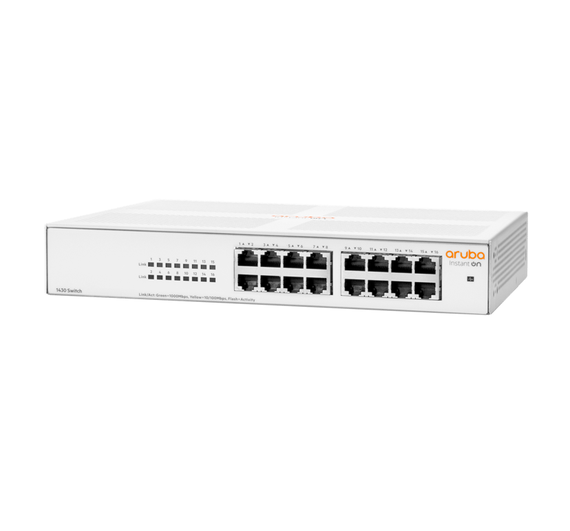 HPE Networking Instant On 1430 16-Port Gigabit Switch