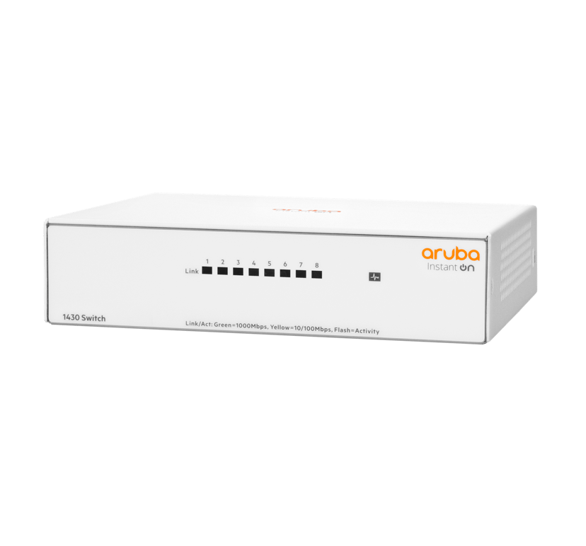 HPE Networking Instant On 1430 8-Port Gigabit Switch