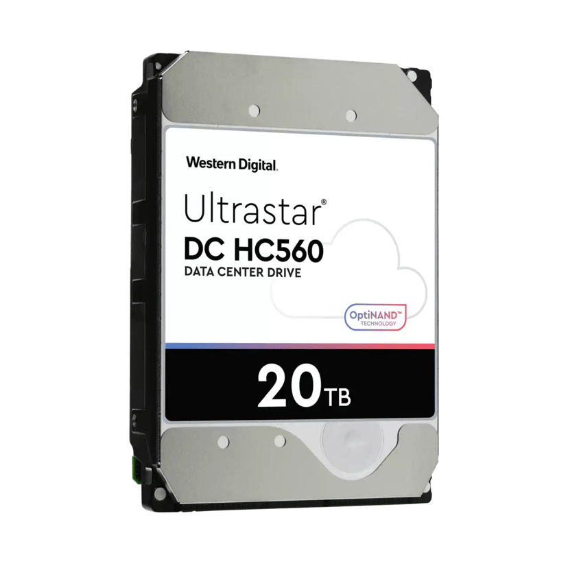 WD Ultrastar DC HC560 20TB 3.5" 7200r/min SAS HDD
