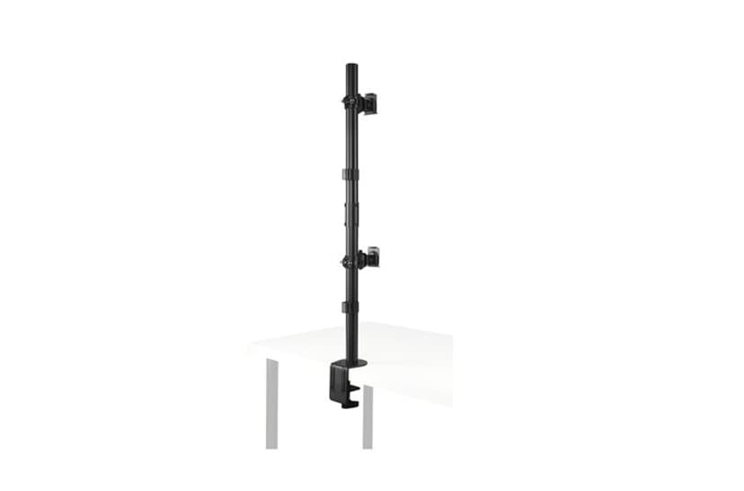 Kensington Mounting Kit Pole - Dual Arm C-Clamp 13-32" Black