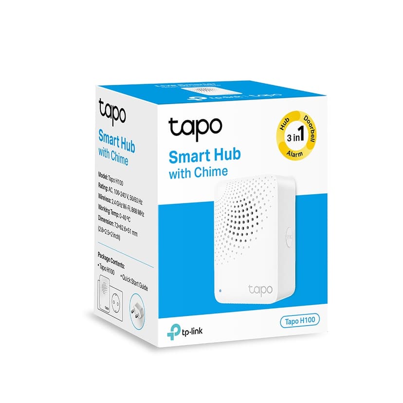 TP-Link Tapo H100 Smart Hub W/ Chime
