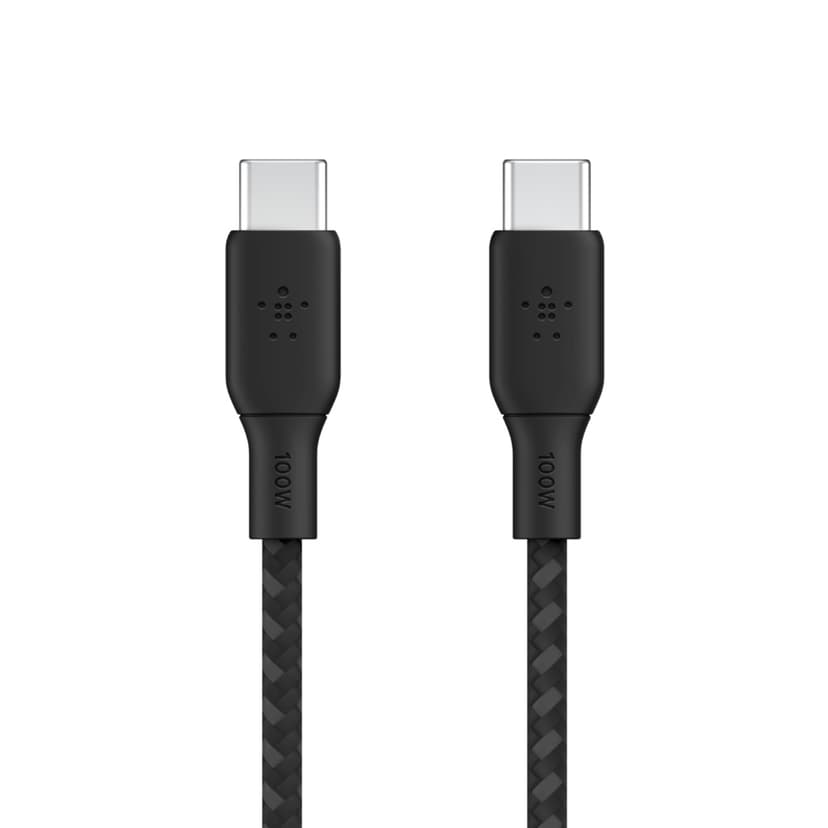 Belkin USB-C to USB-C Cable Braided 3m USB C USB C Musta