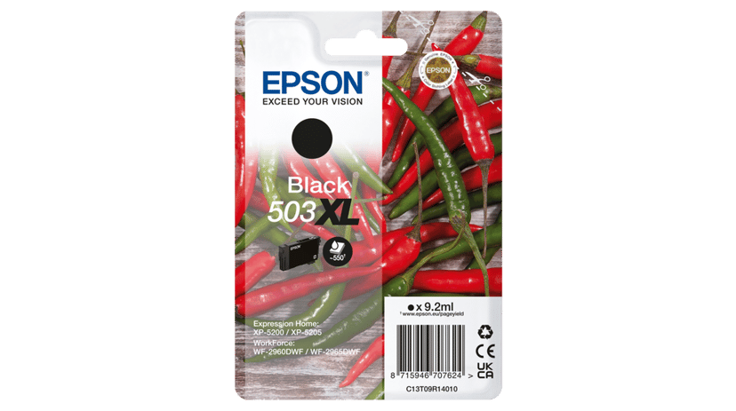 Epson Ink Black 503XL 9.2ml