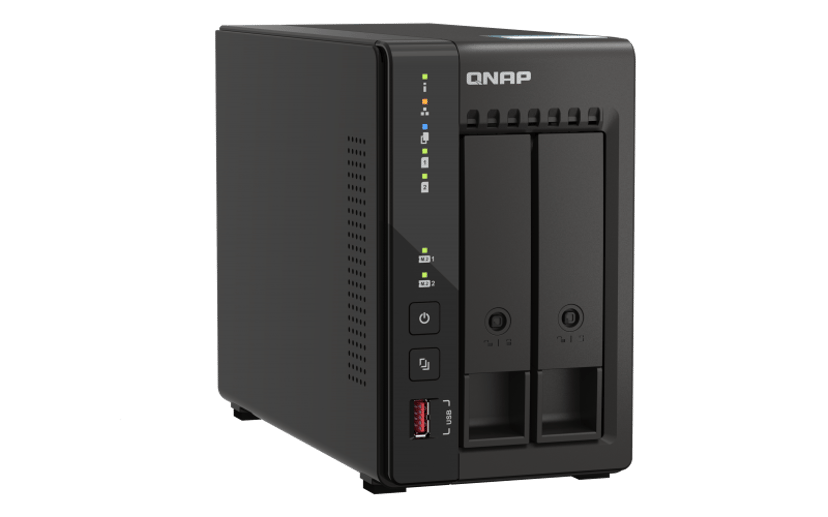 QNAP QNAP TS-253E NAS Tower Ethernet LAN Musta J6412