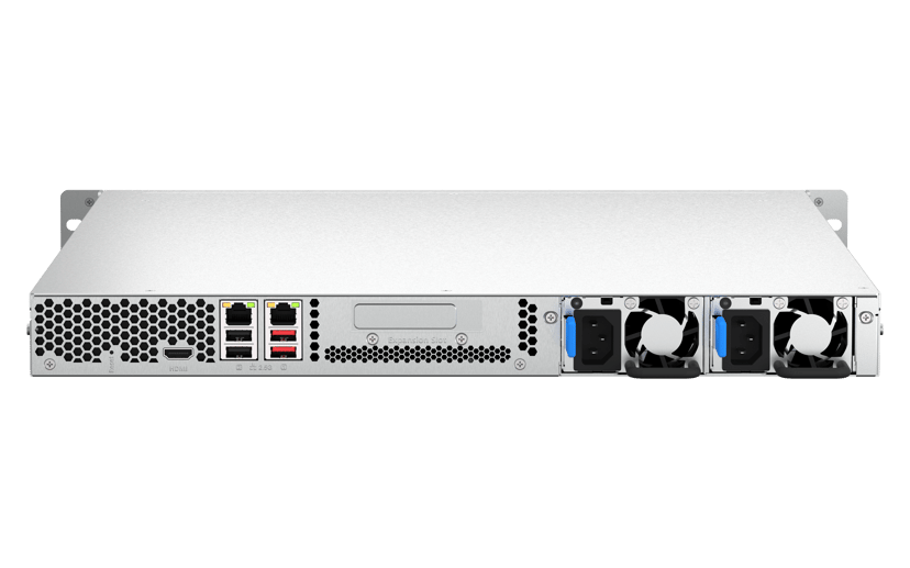 QNAP QNAP TS-464U-RP NAS Teline ( 1U ) Ethernet LAN Musta N5095