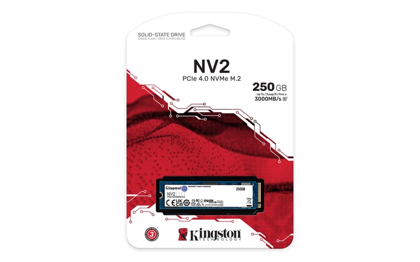 Kingston NV2 250GB SSD M.2 PCIe 4.0