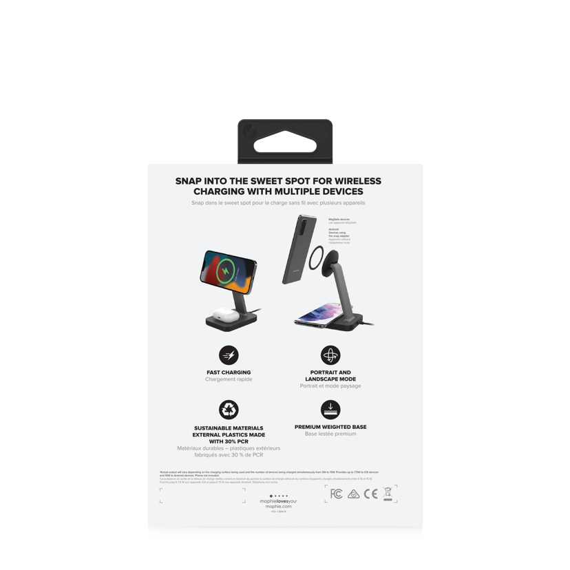 Zagg mophie snap+ Stand & Pad Musta