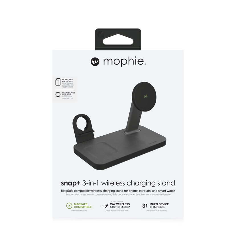 Zagg mophie snap+ 3-in-1 Wireless Charging Pad