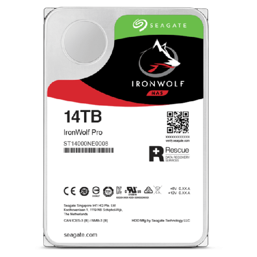 Seagate IronWolf Pro NT 14TB 3.5" 7200r/min HDD