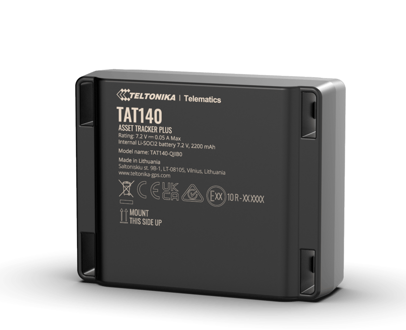 Teltonika Teltonika 4G LTE Cat 1 asset tracker Universaali Musta
