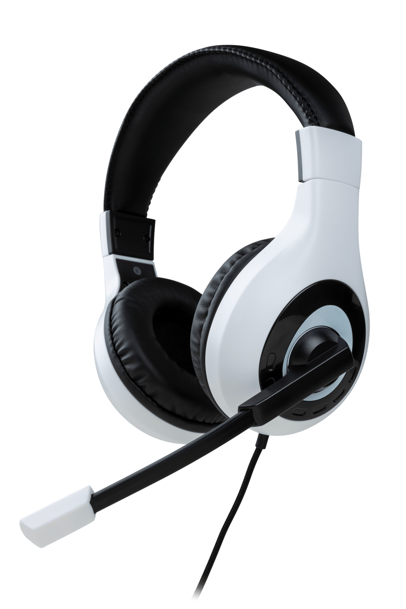 Big Ben Bigben Interactive Wired Stereo Gaming Headset V1 Kuulokkeet Langallinen Pääpanta Pelaaminen Musta, Valkoinen
