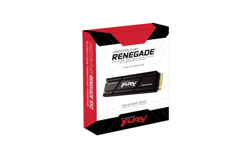 Kingston FURY Renegade 1TB SSD Heatsink M.2 PCIe 4.0