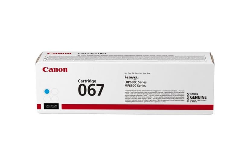 Canon Toner Cyan 067 C 1.25K