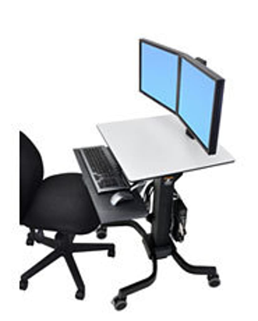 Ergotron WorkFit-C Dual Sit-Stand Workstation