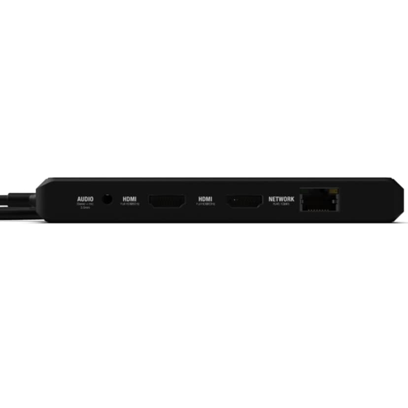 Unisynk 10 Port Dual Screen Hub 4K 100W Black USB Type-C