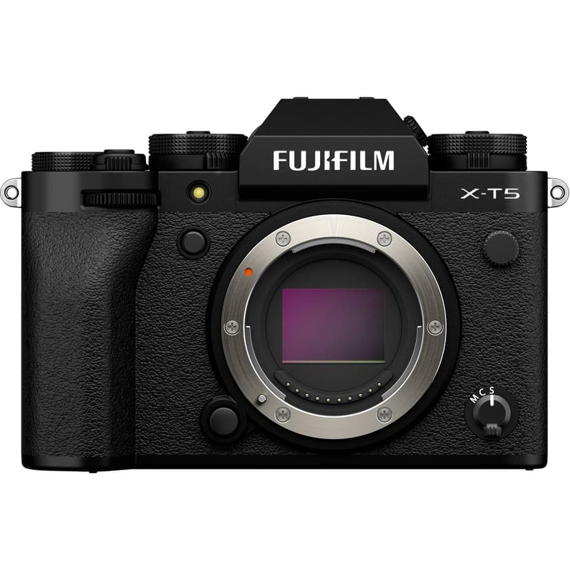 Fujifilm Fujifilm X -T5 MILC-runko 40,2 MP X-Trans CMOS 5 HR 7728 x 5152 pikseliä Musta