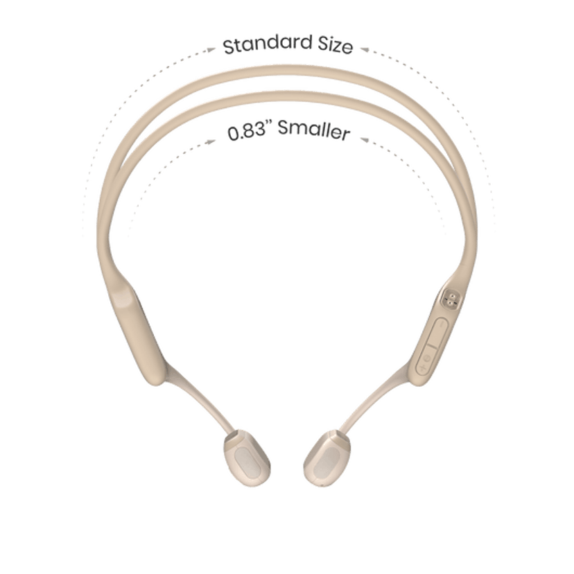 AfterShokz SHOKZ OpenRun Pro Kuulokkeet Langaton Ear-hook Urheilu Bluetooth Beige