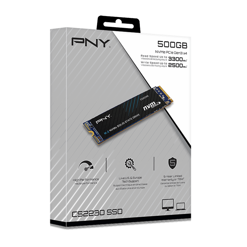 PNY CS2230 500GB SSD M.2 PCIe 3.0