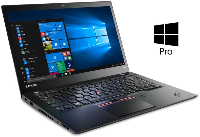 Lenovo ThinkPad T460s Core i5 8GB 192GB SSD Oppgraderbar til WWAN 14"