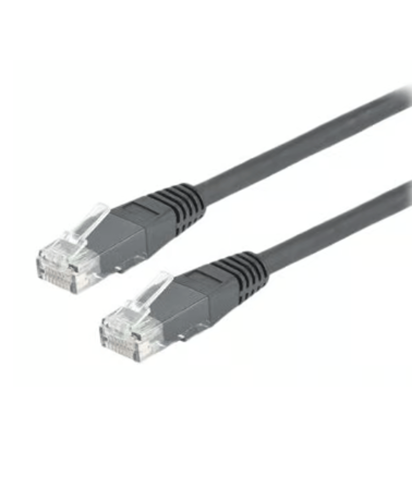 Prokord TP-Cable U/UTP LSZH RJ-45 RJ-45 Cat6a 1m Musta